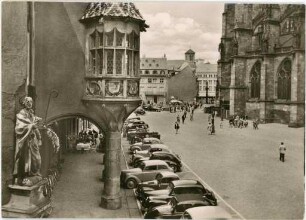 Der Münsterplatz in Freiburg