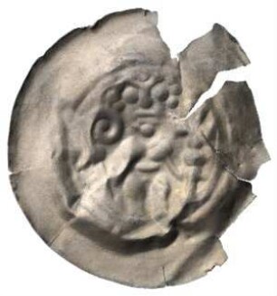 Fundmünze, Brakteat, 1242 - 1280