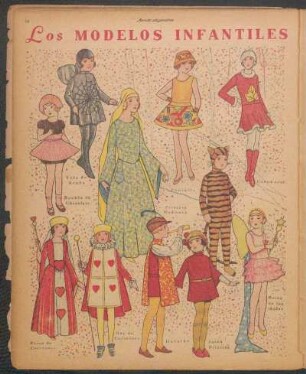 Los modelos infantiles para el próximo carnaval [Dibujos]