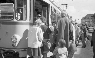 Benutzung der Karlsruher Straßenbahnen.