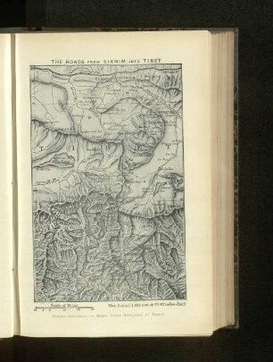 The Roads From Sikhim Into Tibet.