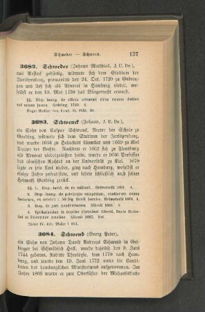 3684. Schwend (Georg Peter)