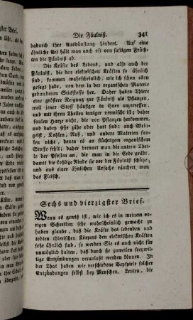 Sechs und vierzigster Brief. - Funfzigster Brief.