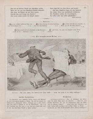 "Die vorgestreckten Beine"