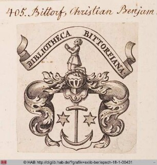 Wappen des Christian Benjamin Bittorf
