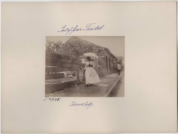 African-American woman in Port of Spain