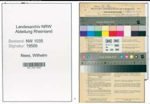 Entnazifizierung Wilhelm Nees , geb. 08.06.1890 (Angestellter)