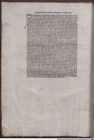 Liber Sextus : mit der Glosse von Johannes Andreae. [1-2]. [1], Liber sextus Decretalium