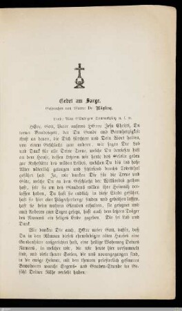 Gebet am Sarge