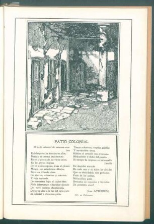 Patio colonial