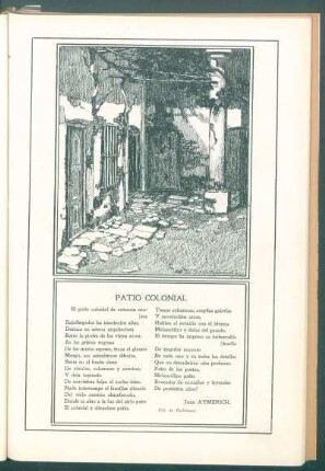 Patio colonial