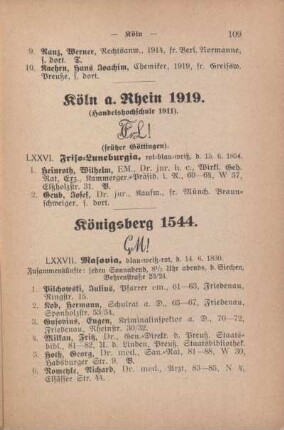 Königsberg 1544