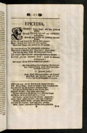 57-84, Epicedia