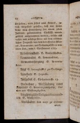 68-69, Arbeitsanstalt ...