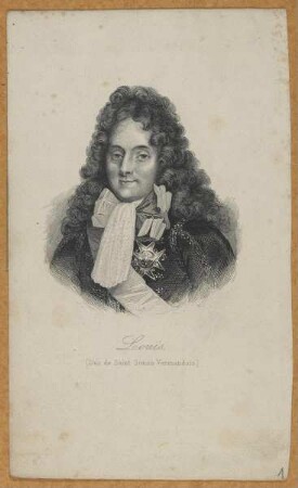Bildnis des Louis de Saint Simon Vermandois