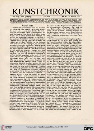 Heft 22 (20. Februar 1914)