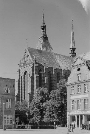 Rostock. Hauptpfarrkirche St. Marien