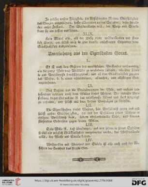 Untersuchung aus den Eigenschaften Gottes