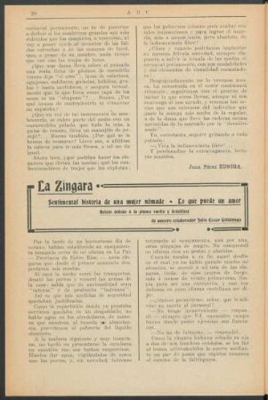 La Zíngara : Sentimental historia de una mujer nómade = Lo que puede un amor