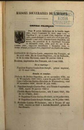 Annuaire de la noblesse de France et des maisons souveraines de l'Europe. 23. 1866