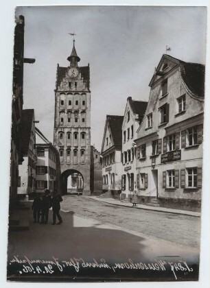 Unteres Stadttor, Weißenhorn: Außenansicht