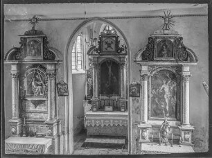 Hl. Kreuzkapelle, Innenansicht