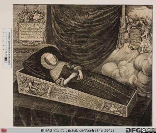 Bildnis Agnesa Magdalena von Werthern, geb. von Heßler