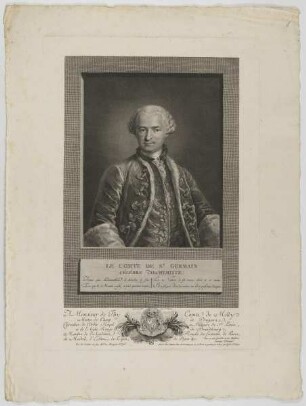 Bildnis des Comte de St. Germain