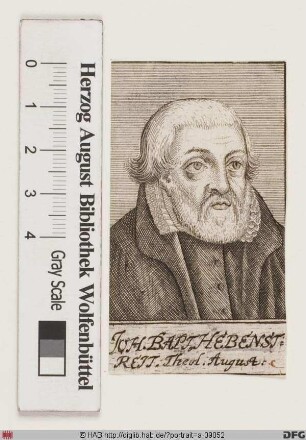 Bildnis Johann Baptist Hebenstreit d. Ä.