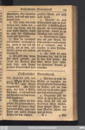 [13.] Oeffentlicher Gottesdienst.
