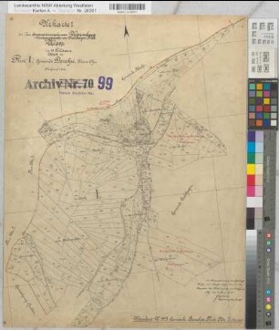 Drolshagen (Drolshagen), Umlegung Drolshagen, Bl.11 Urkarte 1 Benolpe Flur 1