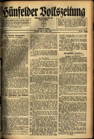 Ausgabe vom Freitag, den 03. Juni 1921.