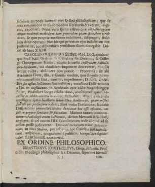 Ex Ordine Philosophico