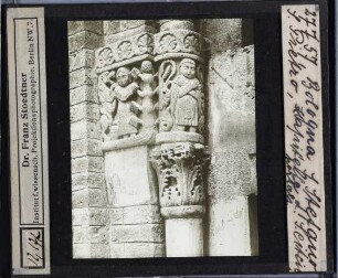 Bologna, S. Stefano : Portal, Kapitelle