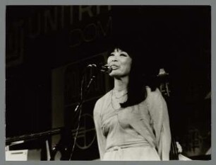Toshiko Akiyoshi : Portrait der Musikerin Toshiko Akiyoshi im Kulturpalast beim Jazz Jamboree Warschau 1979