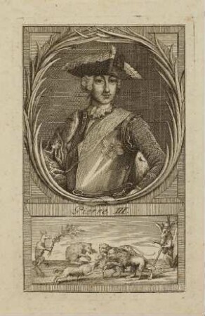 Bildnis von Peter III. (1728-1762) Zar von Russland