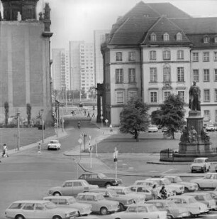 Georgentor (z.T. mit Stadtmodell), Neumarkt, Stallhof, Fürstenzug