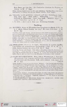 Nachtrag (Nr. 375 - 376)