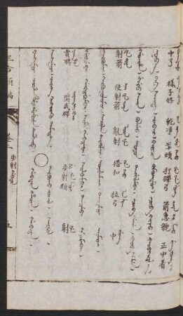 Gabtara hacin = Qarbuqu jüil [Qarbuqu jujil] = 步射類