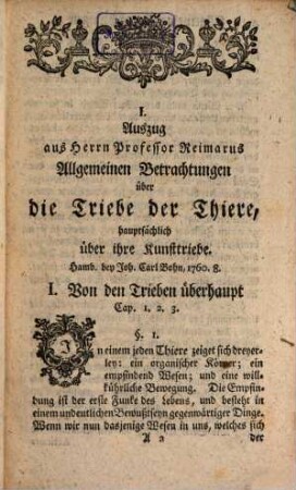 Hamburgisches Magazin, oder gesammlete Schriften, aus der Naturforschung und den angenehmen Wissenschaften überhaupt. 25, 25. 1761