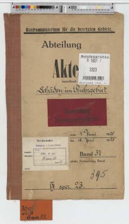 Schäden im Ruhrgebiet: Bd. 37