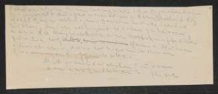 Brief von Margarete Hauptmann an Ilse Langner