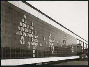 Stadthalle (auch: Mercatorhalle), Duisburg: Ansicht Fassade