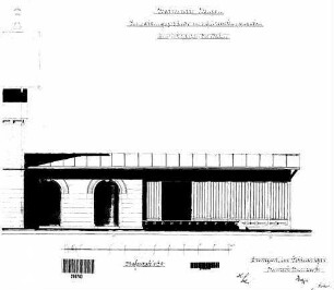 Beuron: Verwaltungsgebäude mit Güterschuppen Bahnansicht