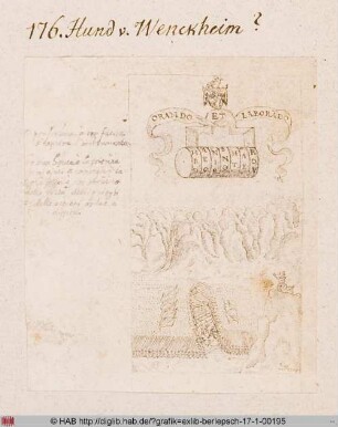 Wappen der Familie Hund von Wenckheim
