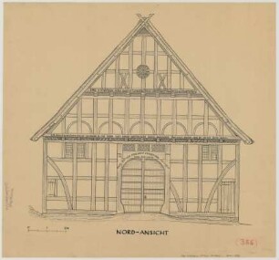 Flape (Kreis Olpe): Hof Schwarz. Haupthaus (Nordansicht).