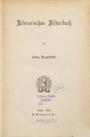 Literarisches Bilderbuch
