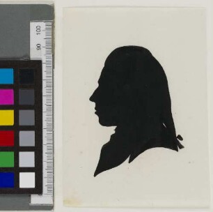[Bildnis von Arnold Schuback] : [Schattenriss]
