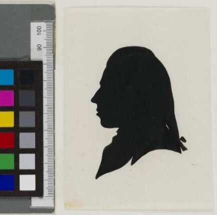 [Bildnis von Arnold Schuback] : [Schattenriss]