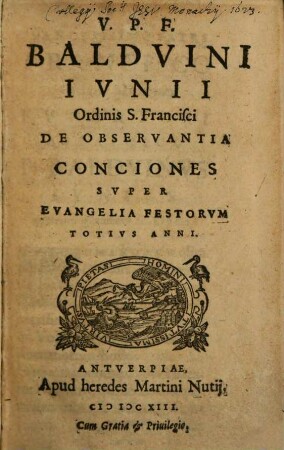 Conciones super evangelia dominicalia : a festo Pentecostes usque ad Adventum Domini